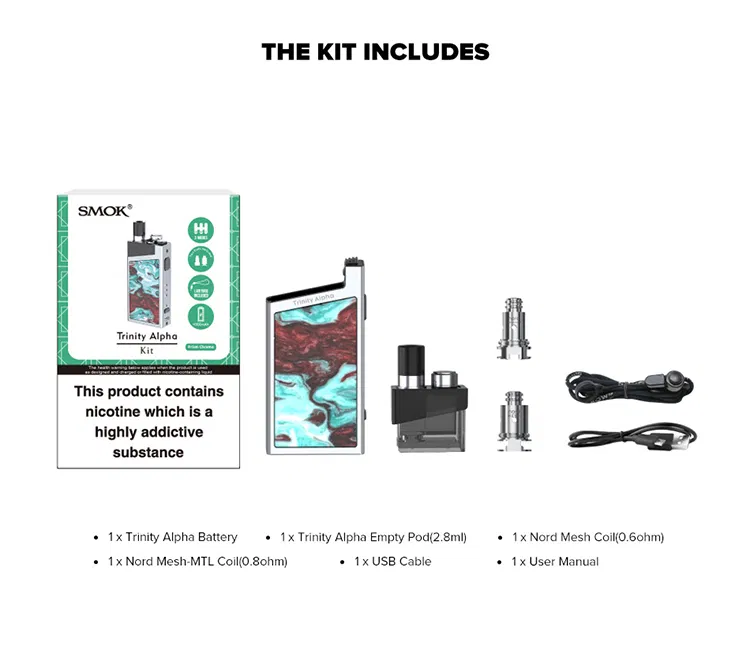 SMOK Trinity Alpha Pod System Kit